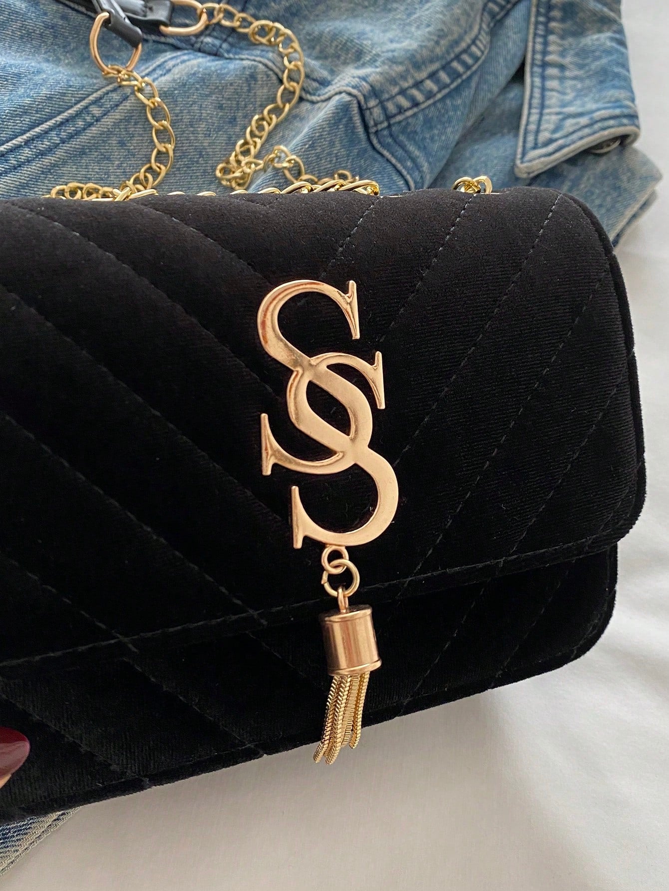 Women'S Fashion Solid Color PU Leather Quilted Shoulder Bag, Versatile Flap Banquet Evening Chain Crossbody Bag, New Casual Square Vacation Travel Mobile Phone Coin Purse, Daily Commuting Messenger Bags for White Collar and Student