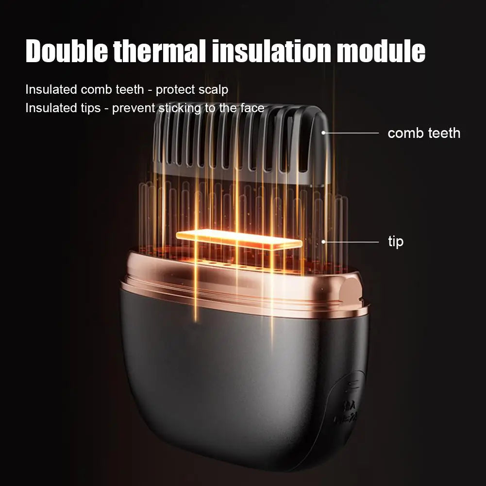 Revolutionary 2-in-1 Wireless Hair Straightener & Curler - Your Ultimate Portable Styling Solution for Frizz-Free Hair