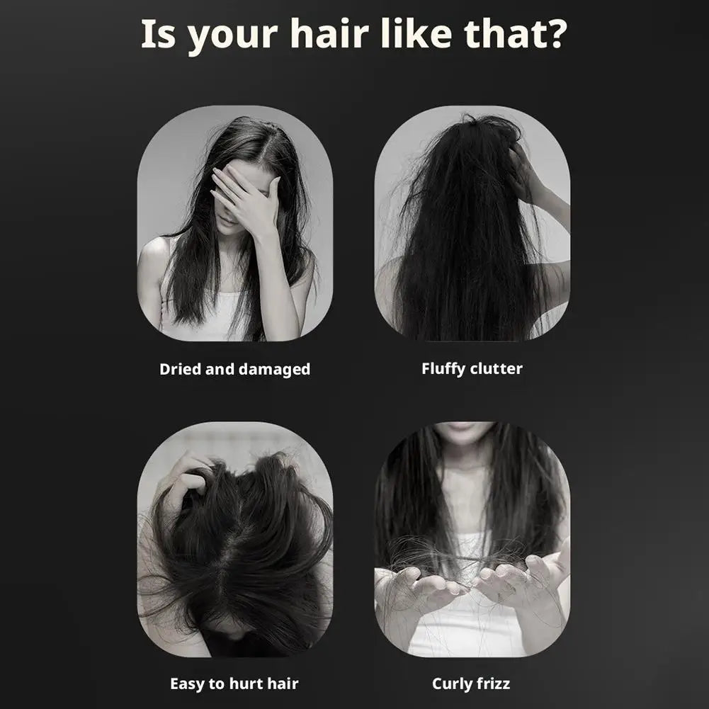 Revolutionary 2-in-1 Wireless Hair Straightener & Curler - Your Ultimate Portable Styling Solution for Frizz-Free Hair