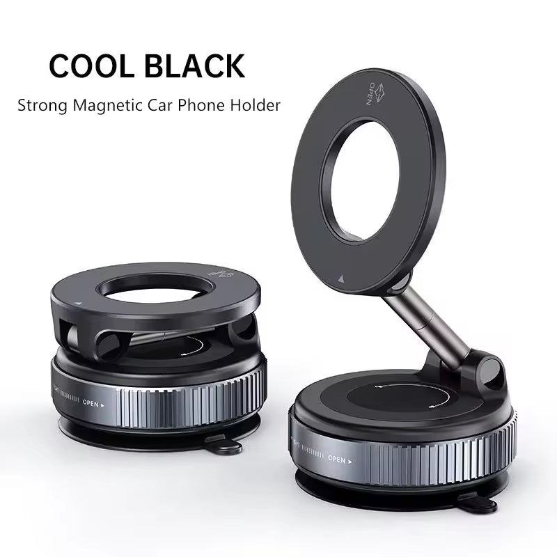Revolutionary 360° Adjustable Magnetic Phone Holder - Perfect for On-the-Go Live Streaming and Navigation!